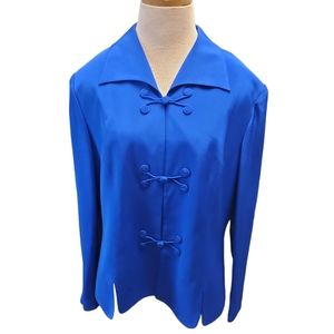 Vintage silk Shomi by Miller Shor 2 piece skirt suit set